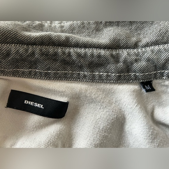 DIESEL Grey Denim Shirt - Picture 5 of 5